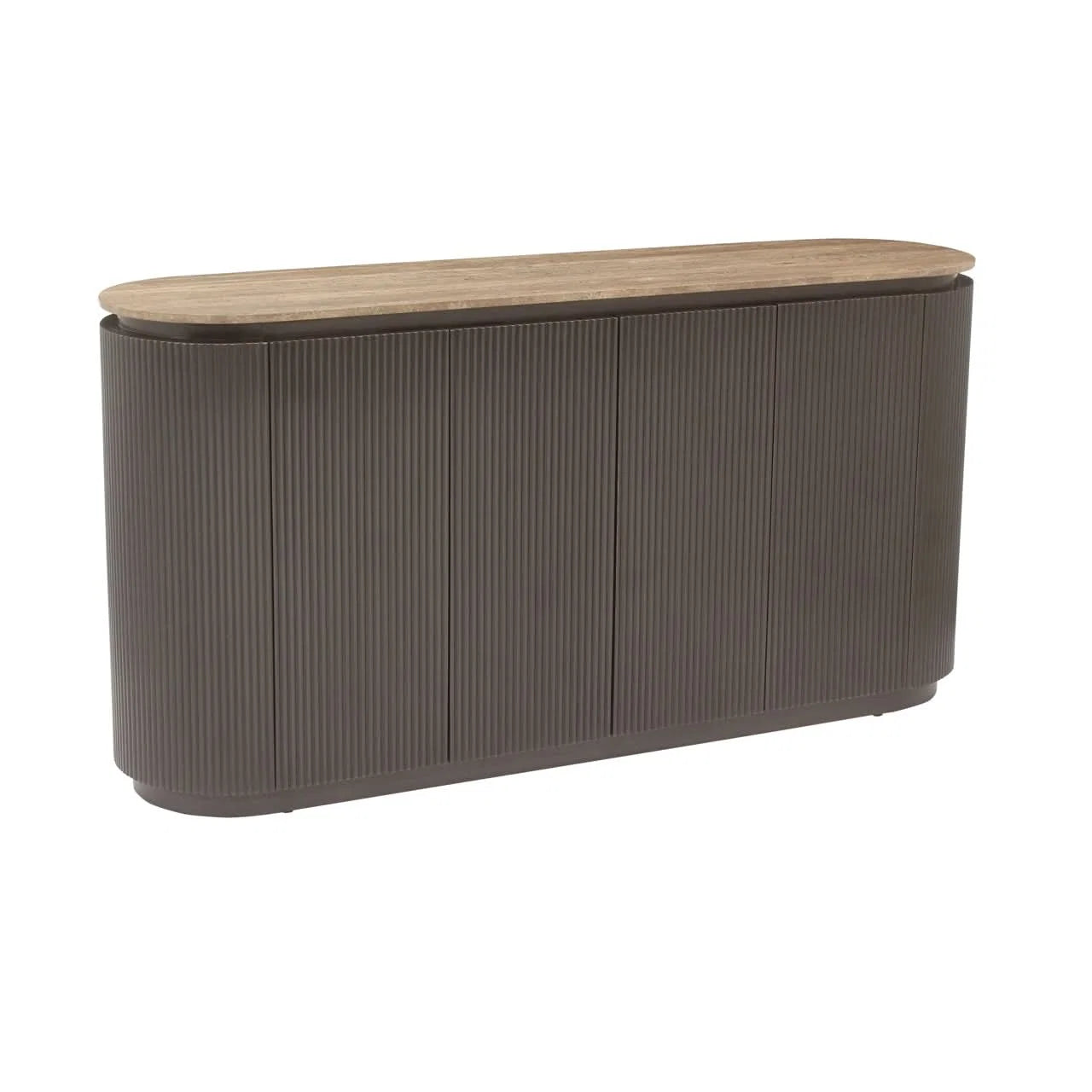 Sideboard Russo ash brown 4-doors