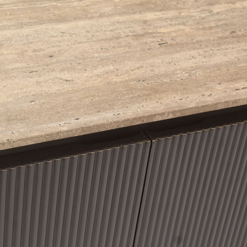 Sideboard Russo ash brown 4-doors