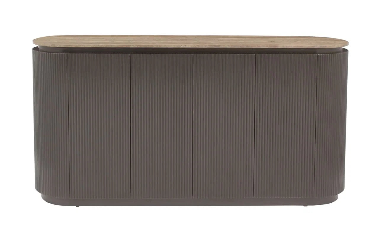 Sideboard Russo ash brown 4-doors