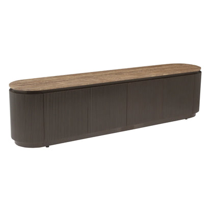 TV cabinet Russo ash brown 4-doors