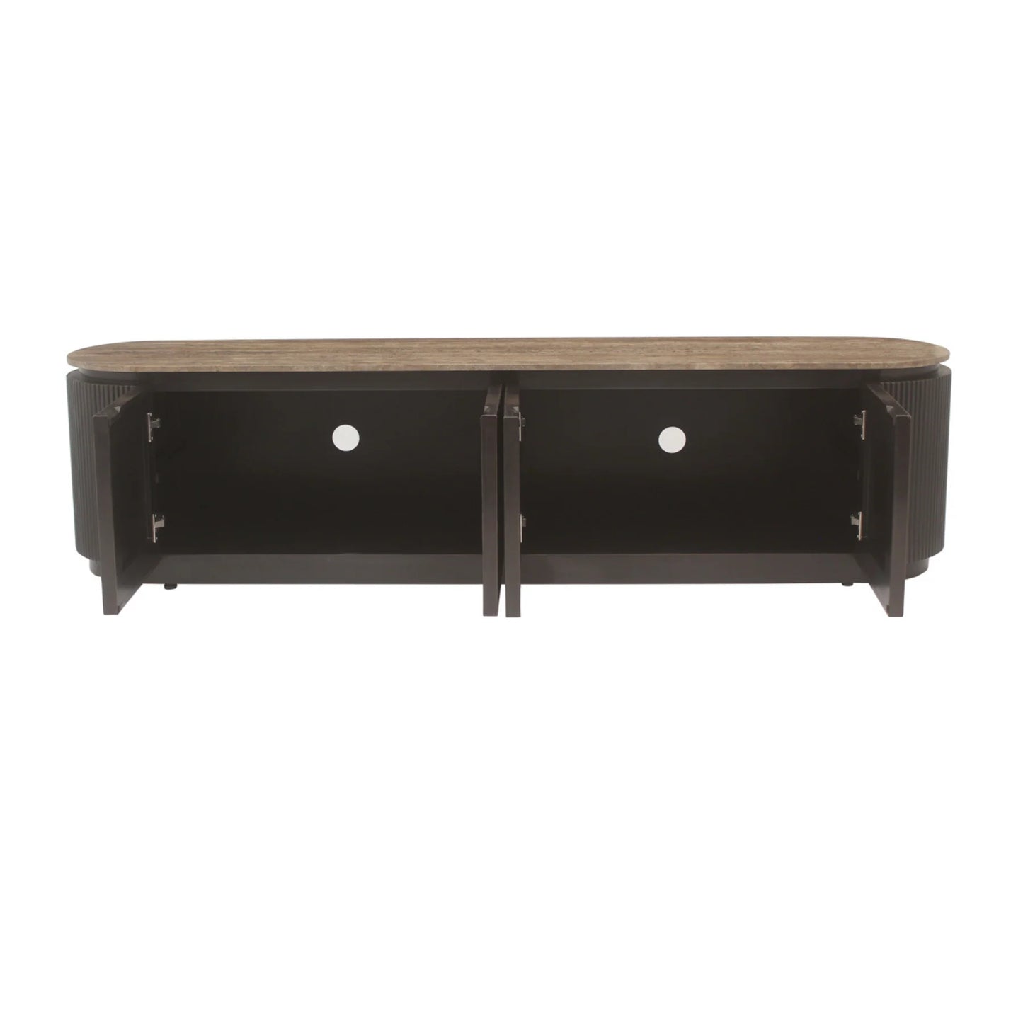 TV cabinet Russo ash brown 4-doors