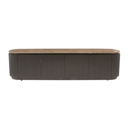 TV cabinet Russo ash brown 4-doors