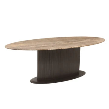 Dining table Russo ash brown oval 235