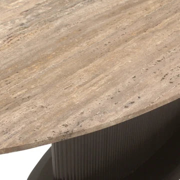 Dining table Russo ash brown oval 235