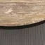 Coffee table Russo ash brown 90Ø