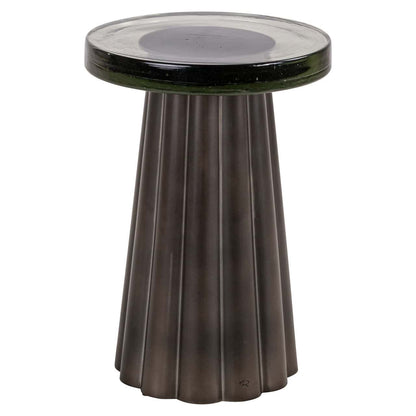 End table Barwick brass antique