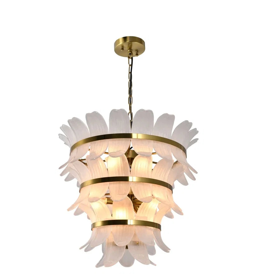 Pendant light Ameline brass antique