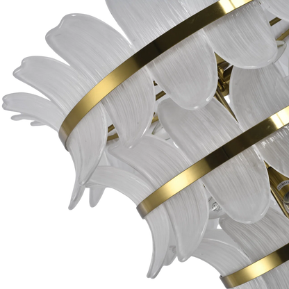 Pendant light Ameline brass antique