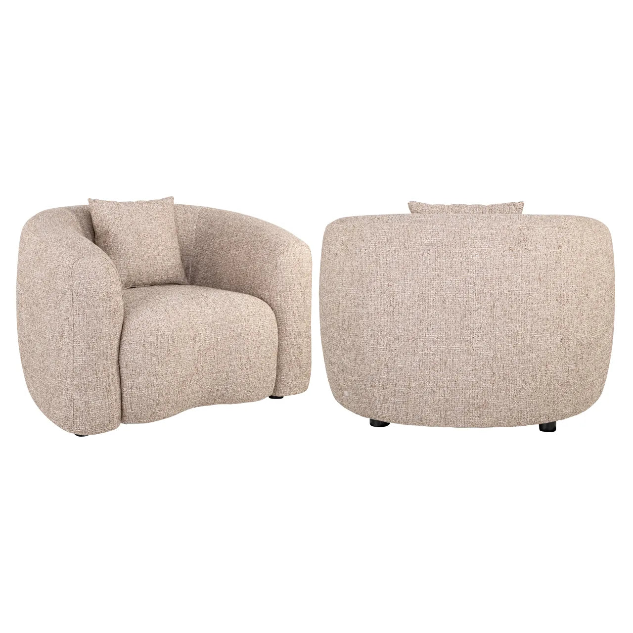 Lounge chair Luxandra Fire retardant
