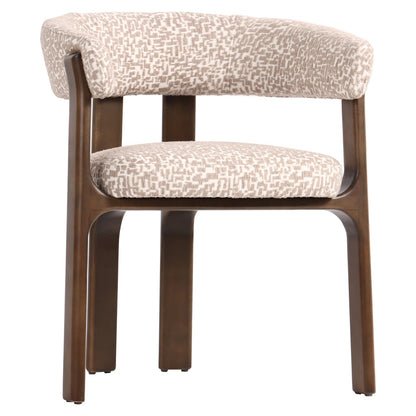 Dining chair Contigo natural geo