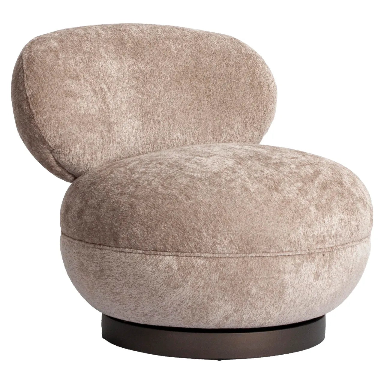 Lounge chair Jace swivel fire retardant