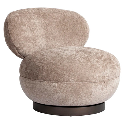 Lounge chair Jace swivel fire retardant