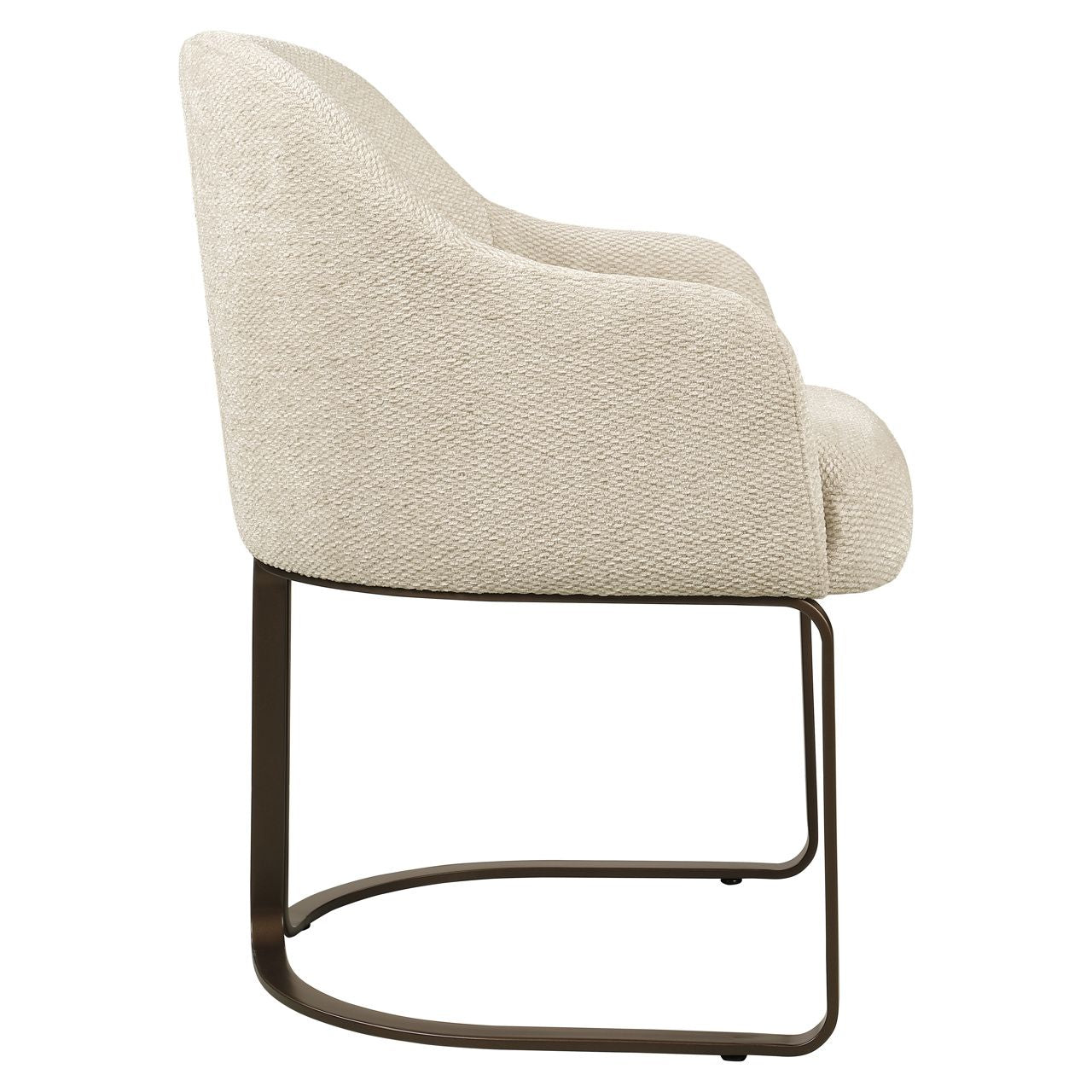 Dining chair Hadley natural boldweave fire retardant