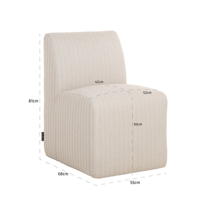 Richmond Möbel | Outdoor Stuhl Riva | Taupe