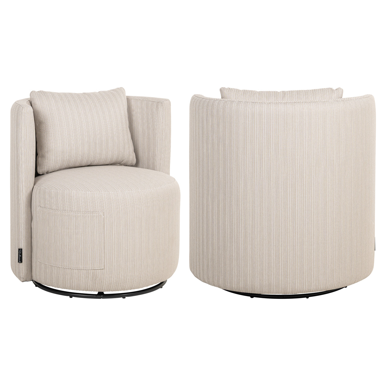 Richmond Möbel | Outdoor Stuhl Marlin drehbar | Beige