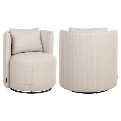 Richmond Möbel | Outdoor Stuhl Marlin drehbar | Beige