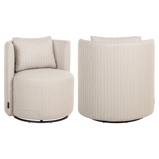 Richmond Möbel | Outdoor Stuhl Marlin drehbar | Beige