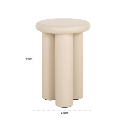Richmond Möbel | Beistelltisch Elbaz | Beige