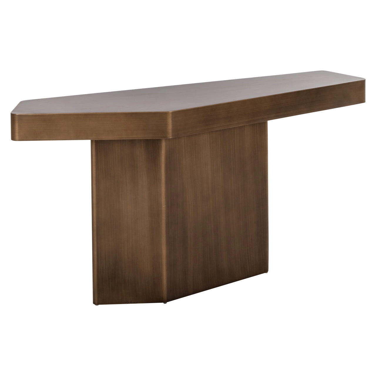 Richmond Möbel | Konsole Hexa | Brushed-gold