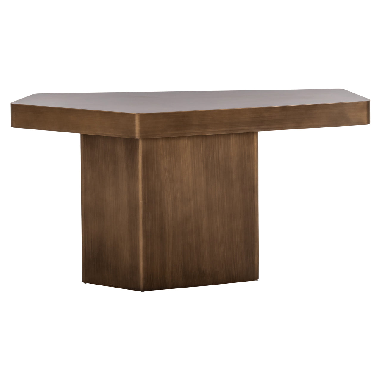 Richmond Möbel | Konsole Hexa | Brushed-gold