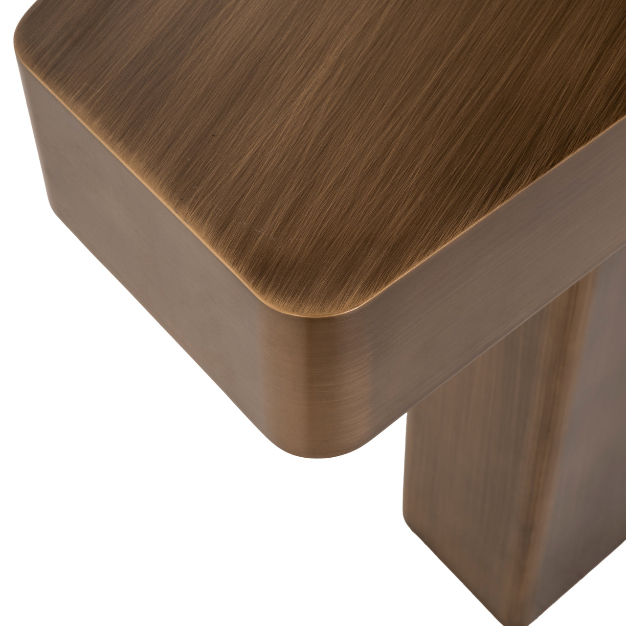 Richmond Möbel | Konsole Hexa | Brushed-gold