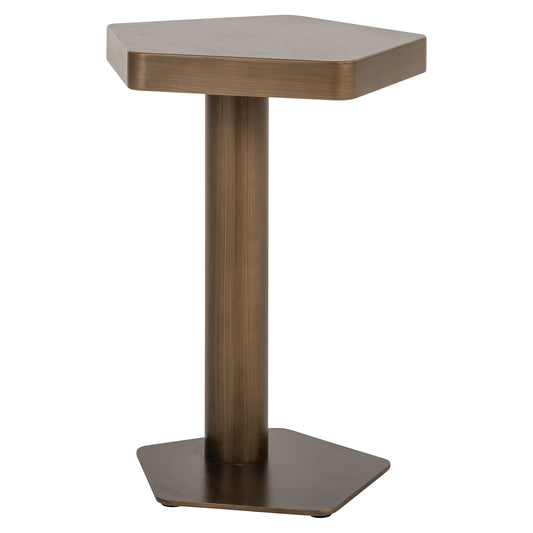 Richmond Möbel | Beistelltisch Hexa | Brushed-gold