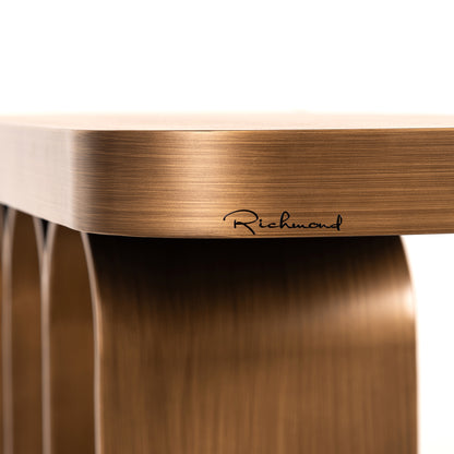Richmond Möbel | Konsole Locarno | Brushed-gold