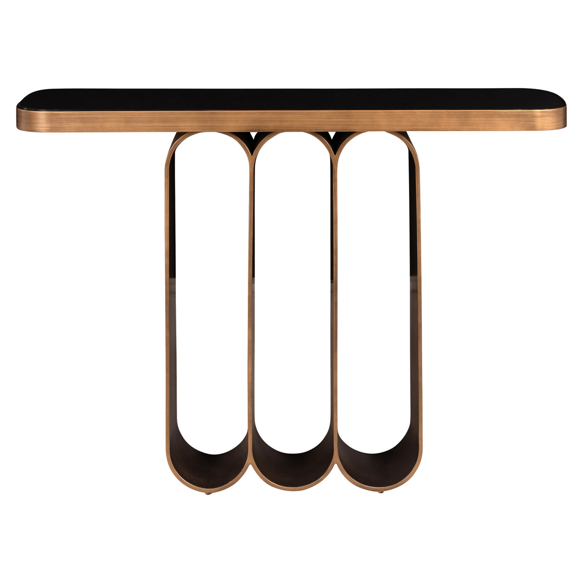 Richmond Möbel Konsole Locarno brushed gold | 213499