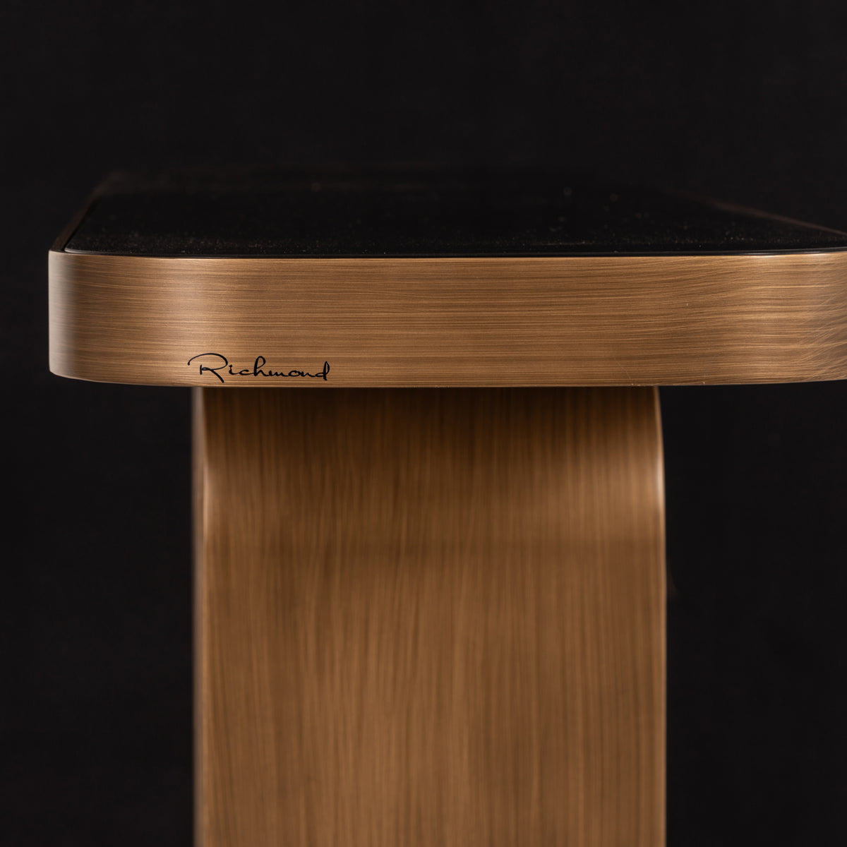 Richmond Möbel Konsole Locarno brushed gold | 213499
