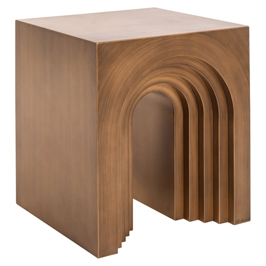 Richmond Möbel | Beistelltisch Vevey | Brushed-gold