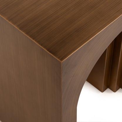 Richmond Möbel | Beistelltisch Vevey | Brushed-gold