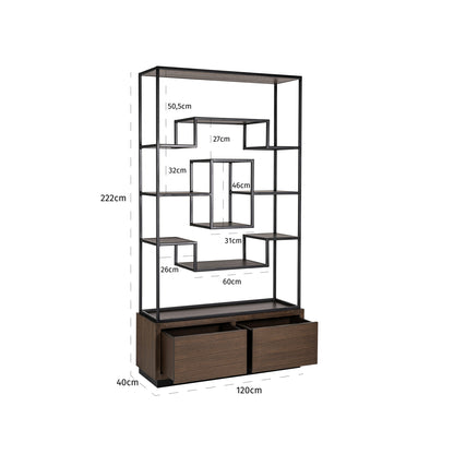 Richmond Möbel | Vitrine Bonvoy | Black