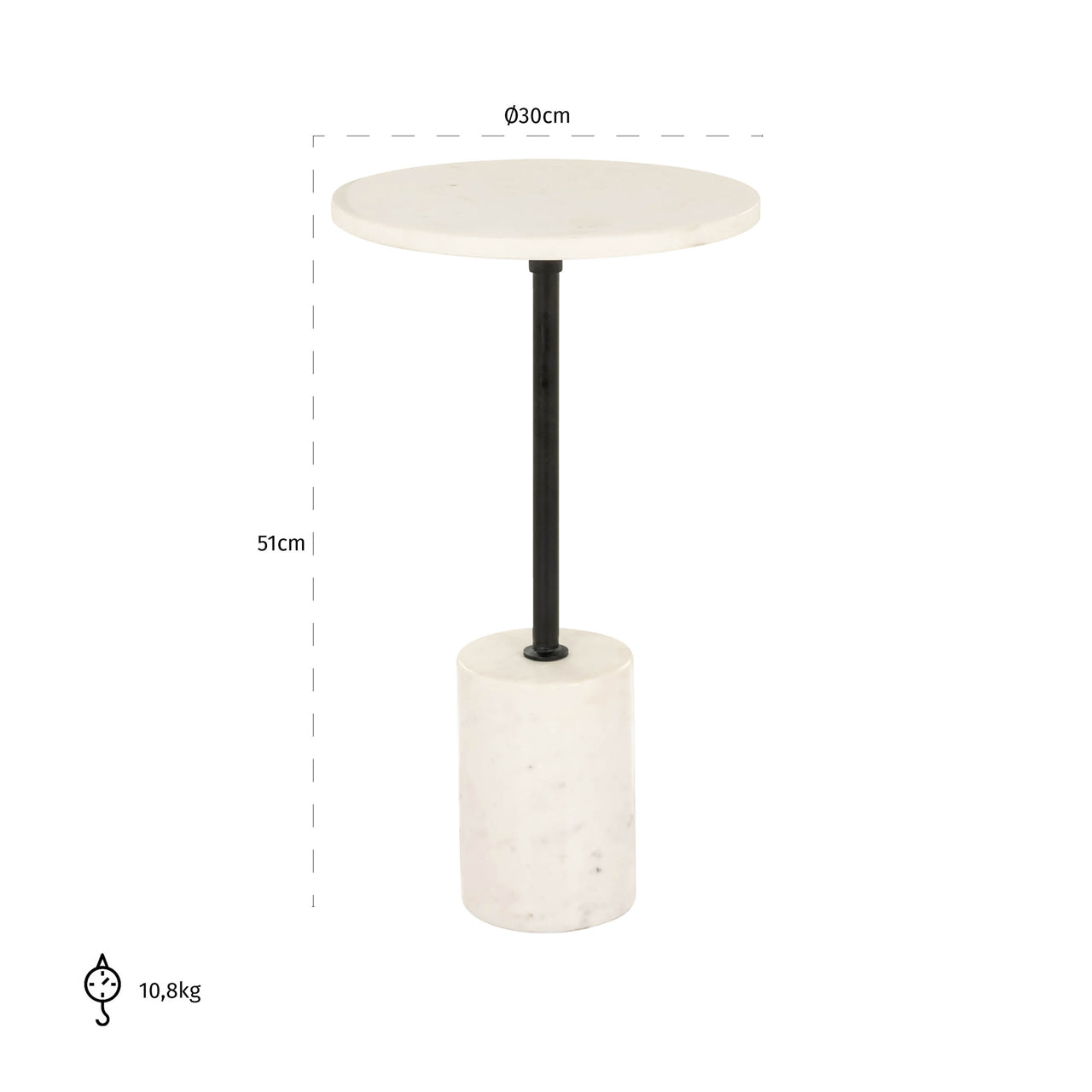 End Table Misty