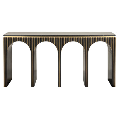 Richmond Möbel | Konsole Les Arcs | Brushed-gold