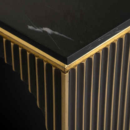 Richmond Möbel | Konsole Les Arcs | Brushed-gold
