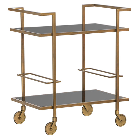 Richmond Möbel | Servierwagen Xo | Brushed-gold