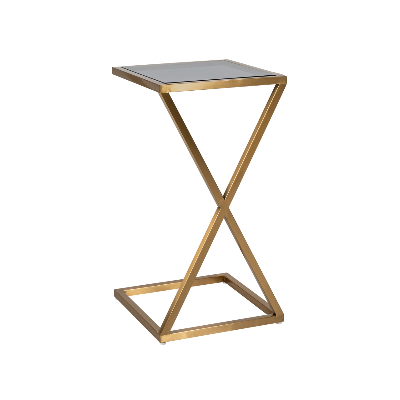 Richmond Möbel | Beistelltisch Paramount | Brushed-gold
