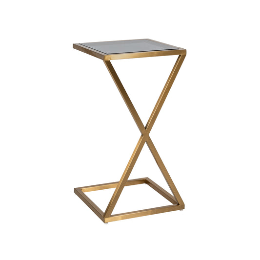 Richmond Möbel | Beistelltisch Paramount | Brushed-gold