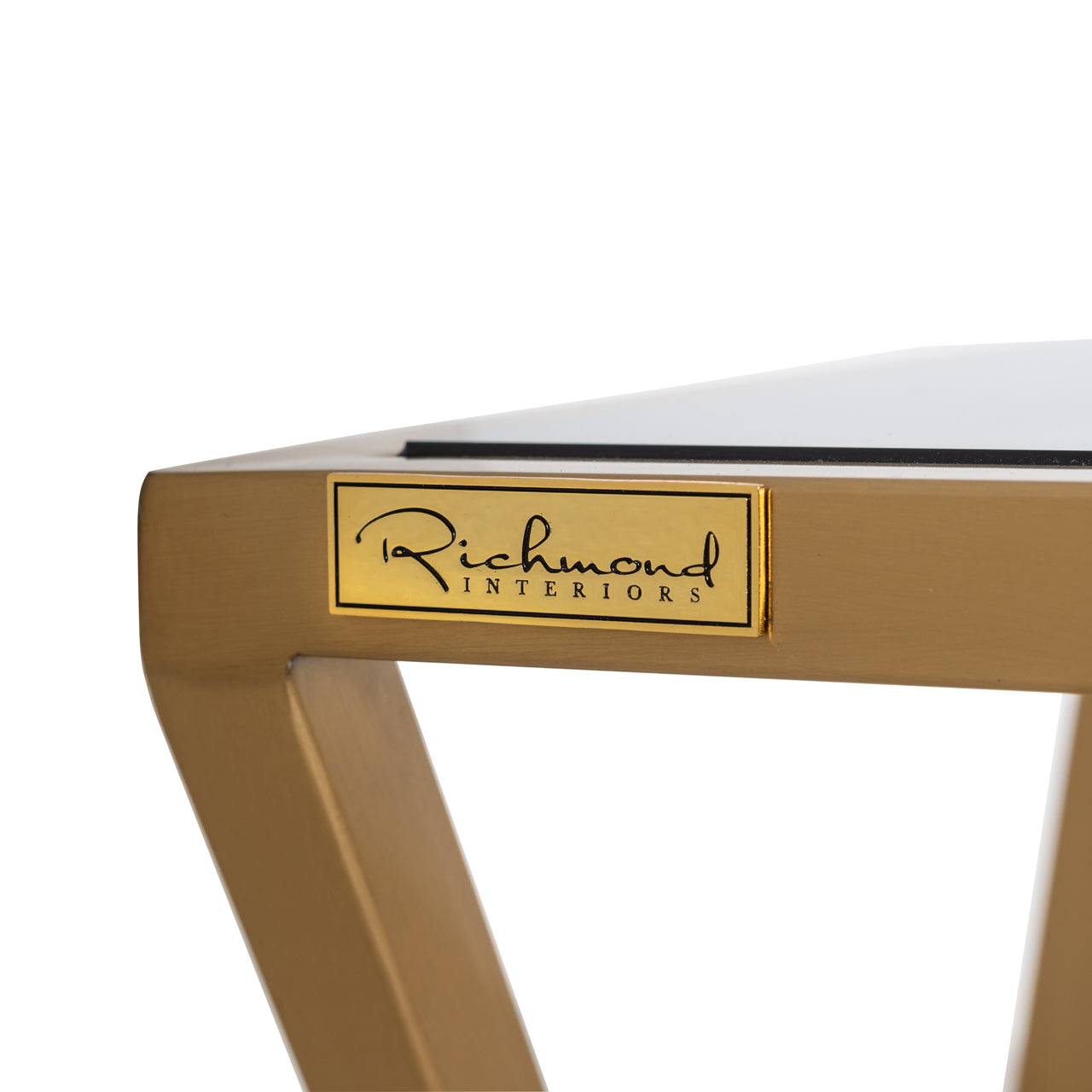 Richmond Möbel | Beistelltisch Paramount | Brushed-gold