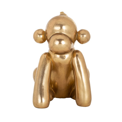 Richmond Möbel | Dekoratives Objekt Monkey | Gold