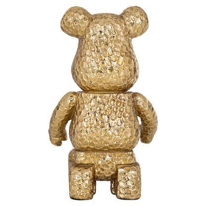 Richmond Möbel | Dekoratives Objekt Bear sitting | Gold