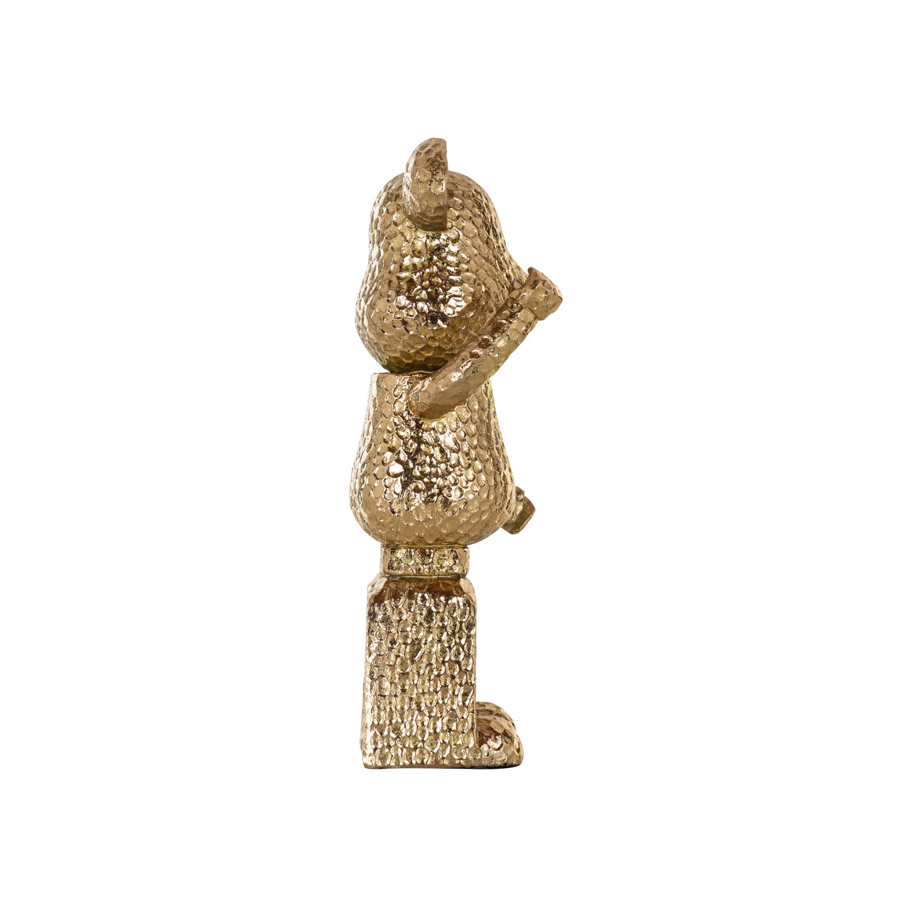 Richmond Möbel | Dekoratives Objekt Bear standing | Gold