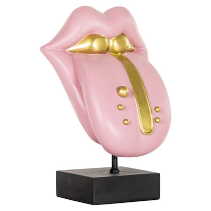 Richmond Möbel | Dekoratives Objekt Tongue | Pink