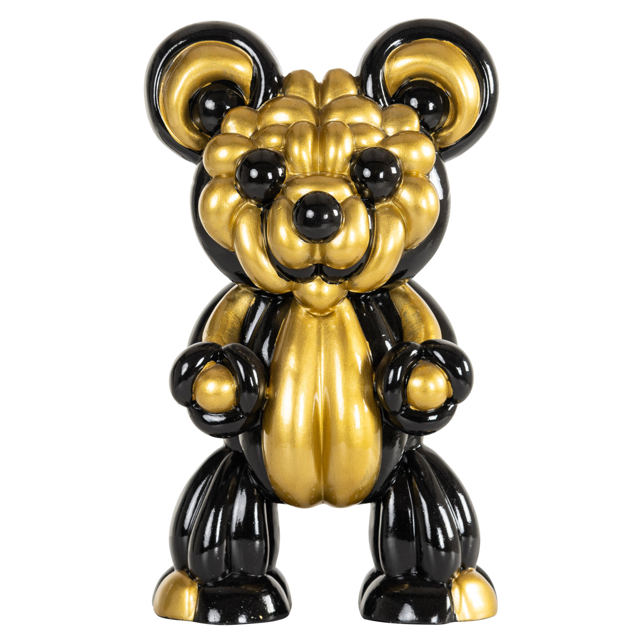 Richmond Möbel | Dekoratives Objekt Silly | Black-gold