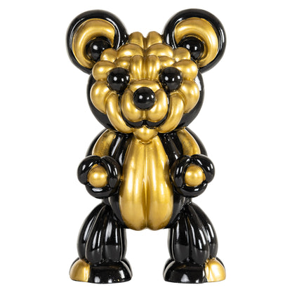Richmond Möbel | Dekoratives Objekt Silly | Black-gold