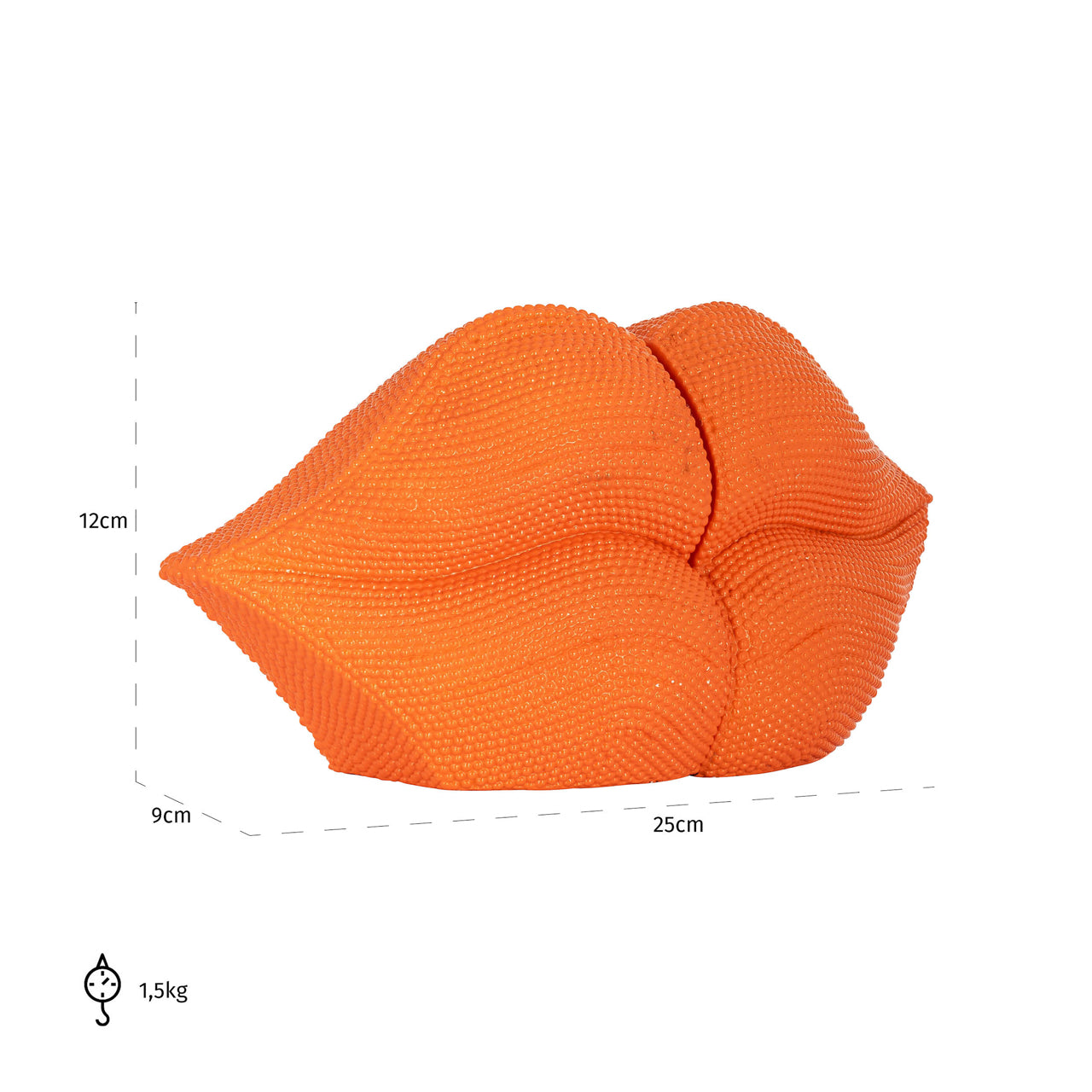 Richmond Möbel | Buchständer Lips | Orange