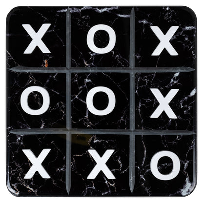 Richmond Möbel Dekoratives Spiel Trixi Tic-Tac-Toe black/white | 211494