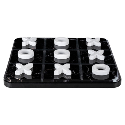 Richmond Möbel Dekoratives Spiel Trixi Tic-Tac-Toe black/white | 211494