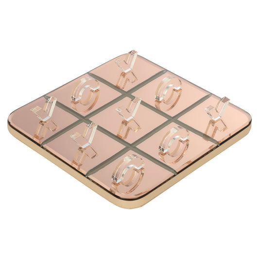 Richmond Möbel Dekoratives Spiel Caylin Tic-Tac-Toe gold | 212097