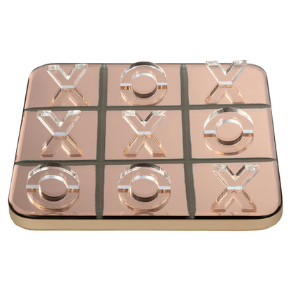 Richmond Möbel Dekoratives Spiel Caylin Tic-Tac-Toe gold | 212097